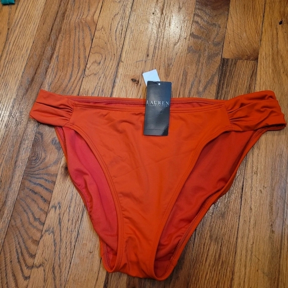 Ralph Lauren Vibrant Orange Bikini Bottom - Picture 4 of 5